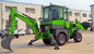 WZ22-16 Heavy Earth Moving Equipment , 5t Front End Loader Backhoe