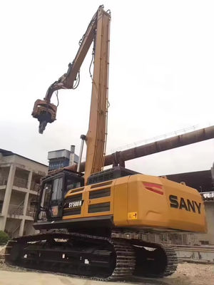 Zindywidualizowany 20-60 Ton Digger Piling Boom Extension Boom and Arm z młotkiem do koparki budowlanej