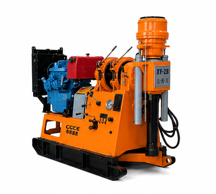 XDEM Chongtan XY-2B 530m Wrzeciono wiertnicy rdzeniowej skalnej Hydrauliczny sprzęt do wierceń geologicznych do pobierania próbek gleby Wiercenie studni Budowa otworów do fugowania