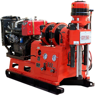 GXY-360 Spindle Rotary Geological Core Drilling Rig Max 500m Głębokość Hydraulic Engineering Exploration Drill Machine For Rock Coring Water Well Grouting Highway Railway Survey Equipment