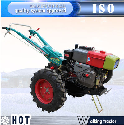 10hp Dwukołowy traktor kroczący, traktor ze wspomaganiem ISO 2WD