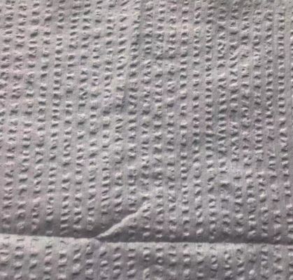 Szara reaktywna barwiona tkanina bawełniana o gramaturze 115gsm
