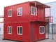Dwupiętrowy dom kontenerowy Prefabrykowane domy Farba ocynkowana ogniowo