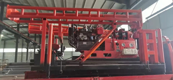 GXY-360 Spindle Rotary Geological Core Drilling Rig Max 500m Głębokość Hydraulic Engineering Exploration Drill Machine For Rock Coring Water Well Grouting Highway Railway Survey Equipment