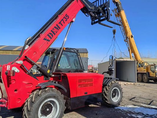 Telehandler, ładowarka teleskopowa, 3tony 7m 14m, 18m teleskopowy wózek widłowy