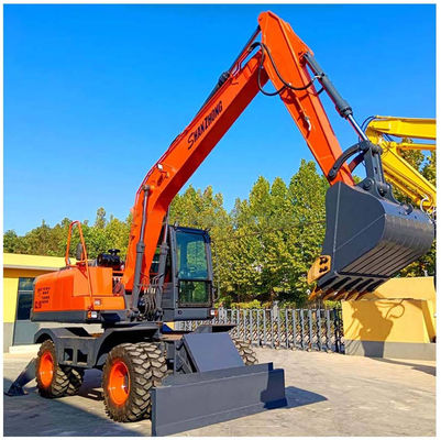 Dobra jakość Fabryka 18ton kołowy grabarz SZL180 SHANZHONG Hydraulic Digger