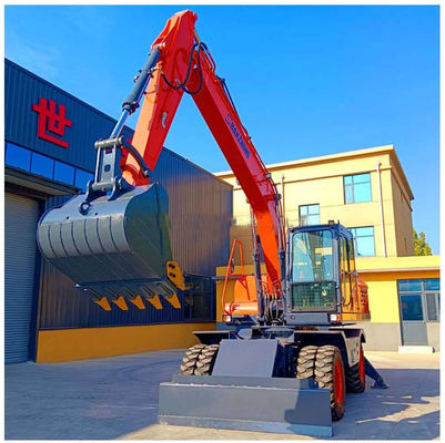 Dobra jakość Fabryka 18ton kołowy grabarz SZL180 SHANZHONG Hydraulic Digger