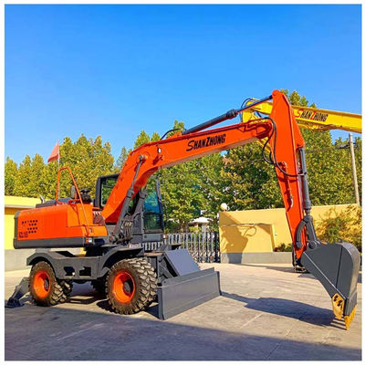 Dobra jakość Fabryka 18ton kołowy grabarz SZL180 SHANZHONG Hydraulic Digger
