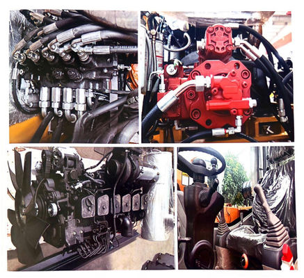 Dobra jakość Fabryka 18ton kołowy grabarz SZL180 SHANZHONG Hydraulic Digger