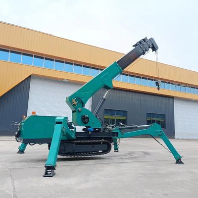 Uniwersalny żuraw mobilny do prac budowlanych 10T 12T Mini żuraw pająkowy