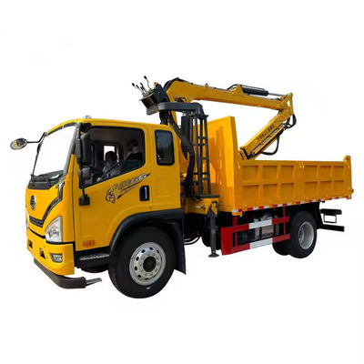 XDEM Hydraulic Wood Grabber Machine Truck zamontowany do efektywnej obróbki drewna