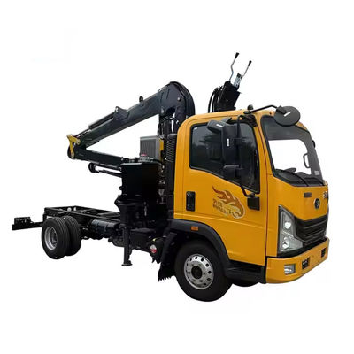 XDEM Hydraulic Wood Grabber Machine Truck zamontowany do efektywnej obróbki drewna