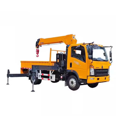 XDEM Zwiększony zasięg i wszechstronność Howo Brand Dump Truck Montowany żuraw z teleskopicznym bumem