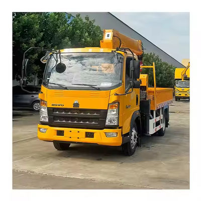 XDEM Zwiększony zasięg i wszechstronność Howo Brand Dump Truck Montowany żuraw z teleskopicznym bumem