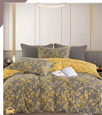 Zdrowe i wygodne 100% mytej bawełny Jacquard Pościel Set kołdrę pokrywa pościel