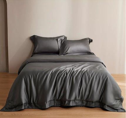 Pure Color 100S Lenzing Luxury Tencel Duvet Cover Pościel domowa Produkty włókiennicze