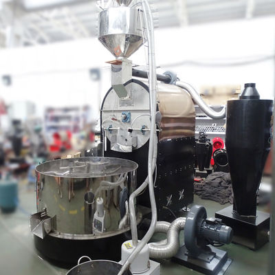 Roaster do kawy przemysłowy do użytku fabrycznego Maszyna do palenia kawy 50kg 60kg z sterowaniem PLC