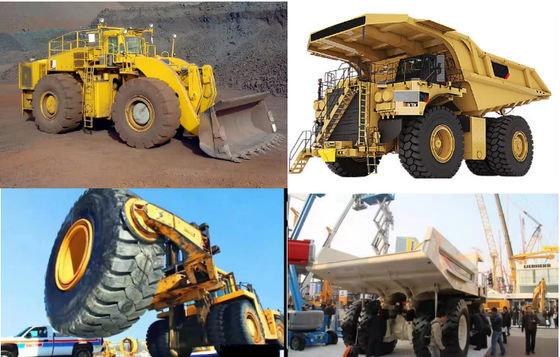 XDEM 260T Prasa hydrauliczna na opony górnicze Opony OTR Opony ciężarówki górnicze Opony 23.5R25 29.5R25 35/65R35 45/68R45