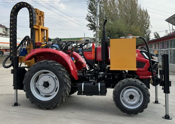 XDEM WL200D 50hp ciągnik zamontowany 220m Well Drilling Machine z wszechstronnością hydraulicznego wiertarki wodnej