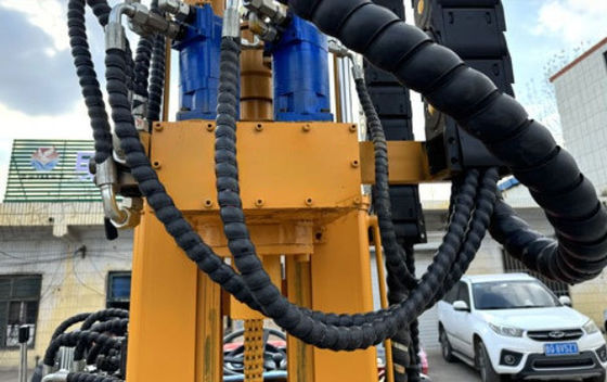 XDEM WL200D 50hp ciągnik zamontowany 220m Well Drilling Machine z wszechstronnością hydraulicznego wiertarki wodnej