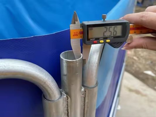 XDEM Rolnictwo Składane zbiorniki kwadratowe z PVC Tarpaulin Culture Square Fish Pond Formularny prostokąt dla hodowli ryb
