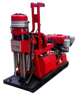 Przenośna wiertnica do studni XDEM GXY-200B, 200m, hydrauliczna wiertnica, sprzęt do wiercenia rdzeniowego