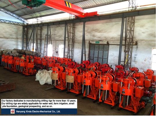 Przenośna wiertnica do studni XDEM GXY-200B, 200m, hydrauliczna wiertnica, sprzęt do wiercenia rdzeniowego