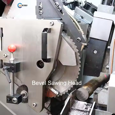 XDEM WL-75X Komputerowa, szybka przecinarka do metalu z tarczą okrągłą, maszyna CNC do cięcia rur okrągłych z w pełni automatycznym podawaniem