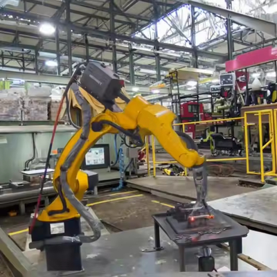 10kg Udźwig 1700mm Zasięg 6-osiowe Ramię Robota Przemysłowego Ze Stali Nierdzewnej Mig Welding Automatyczny 6-osiowy Robot Spawalniczy Manipulator