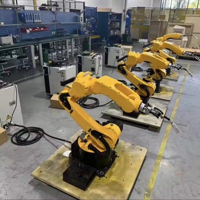 10kg Udźwig 1700mm Zasięg 6-osiowe Ramię Robota Przemysłowego Ze Stali Nierdzewnej Mig Welding Automatyczny 6-osiowy Robot Spawalniczy Manipulator