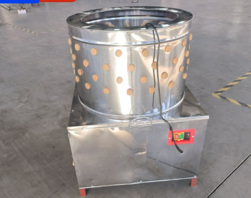 XDEM Commercial Chicken Plucker Machine 60 Barrel Stainless Steel Poultry Depilator for Chicken Duck Goose Automatic Feather Removing Machine