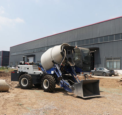XDEM 3,5m3 Mieszalnik betonowy samoładowany 85kw 7830x2680x4170mm 7800 Kg