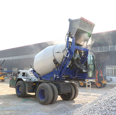 1.8m3 XDEM Samoładowany Mixer Betonowy Samoładowany Mixer Motomixer 78kw