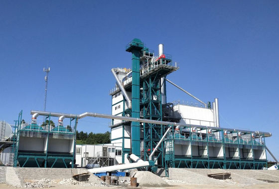 3000 kg / partia 240 t / h Mieszalnia asfaltu Maszyny do budowy dróg