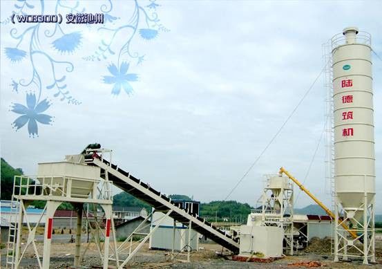 Mieszalnia Cementu Glebowego 85kW, Stacja Mieszania Betonu 300t / H