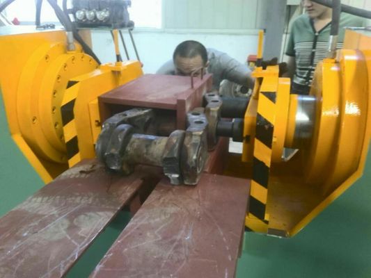 Przenośna hydrauliczna prasa do sworzni gąsienic 40Ml / R 600T do spycharek CAT D12