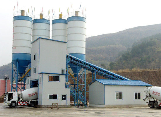 HZS120 200kW Mobilny węzeł betoniarski, wytwórnia betonu 120m3 / h